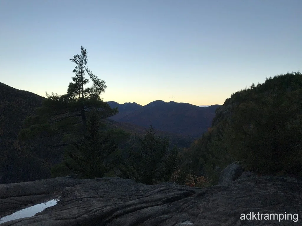 Mountain silhouette