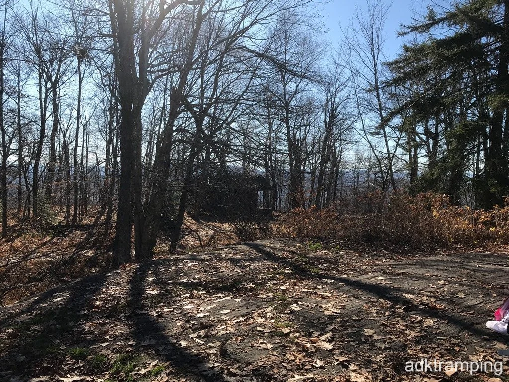 Rangers cabin at summit