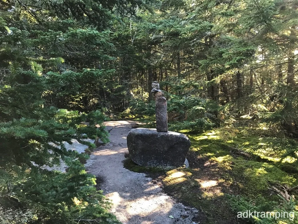 Trail along route to Balanced Rocks