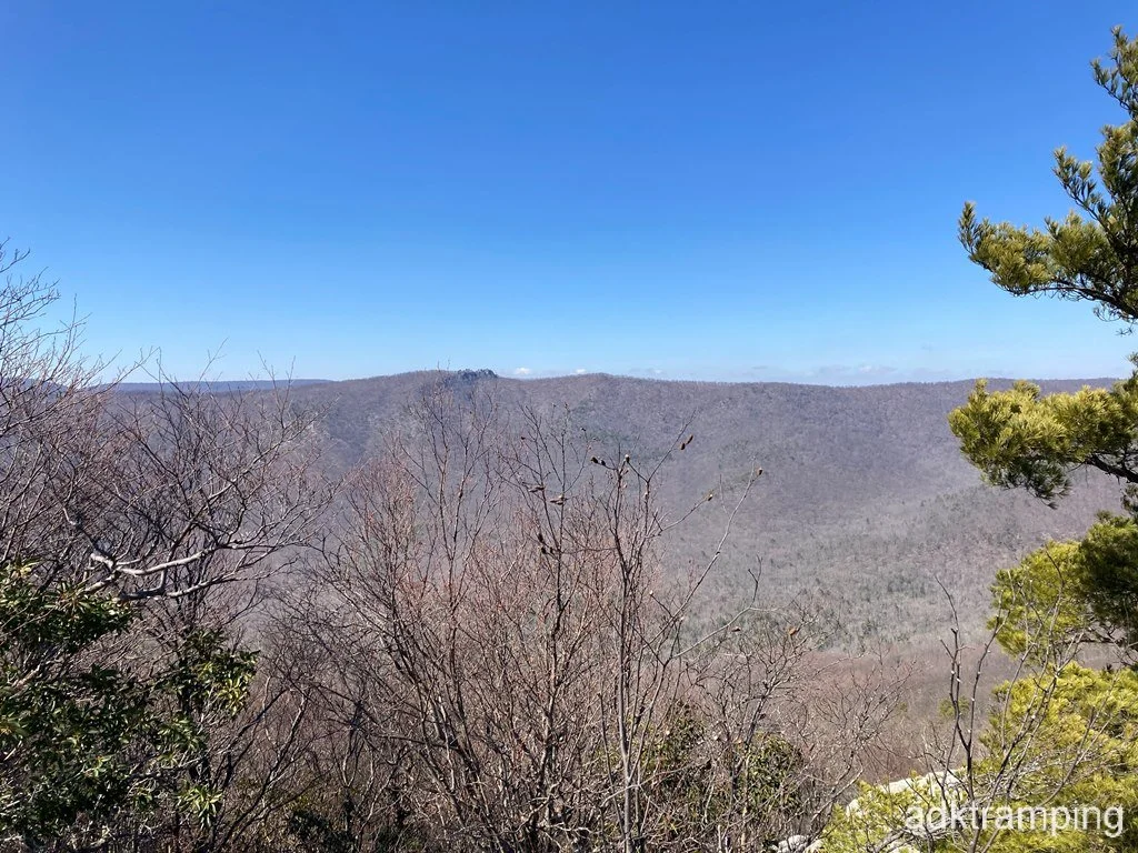 Views west